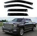 KPY Window Visor for 2014-2018 GMC Sierra & Chevrolet Chevy Silverado 1500 by KPYBizConnect