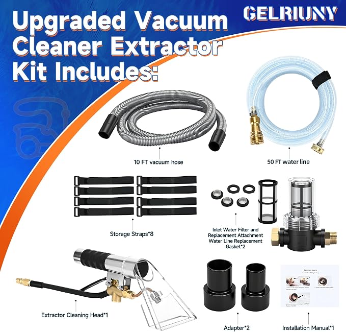 Upgraded Vacuum Cleaner Extractor Kit Compatible - Image 2