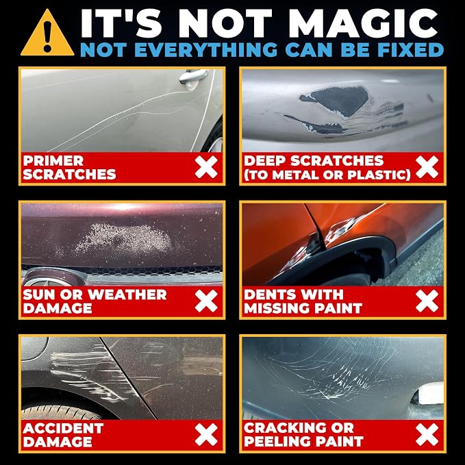 Instant Car Scratch Remover for Vehicles, All-in-One Car Paint Scratch Repair - Image 6