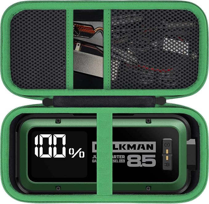 Aenllosi for HULKMAN Alpha85/Alpha85S/Alpha Pro Jump Starter Hard Carrying Case by Aenllosi