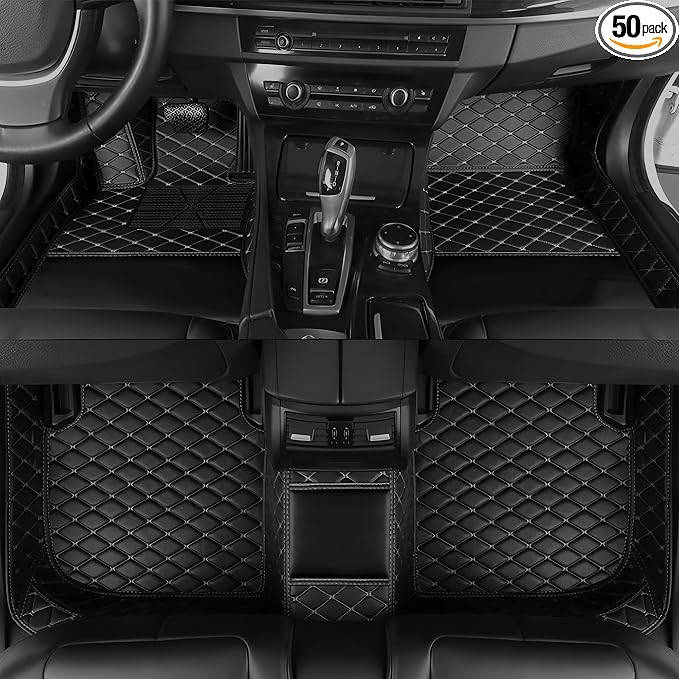 Custom Personalized Floor Mats for Cars，Luxury Full Coverage All Car Floor by Unknown