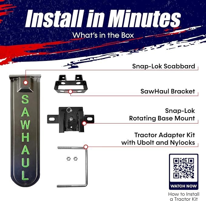 SawHaul Snap-Lok Universal Chainsaw Carrier Kit - Image 6