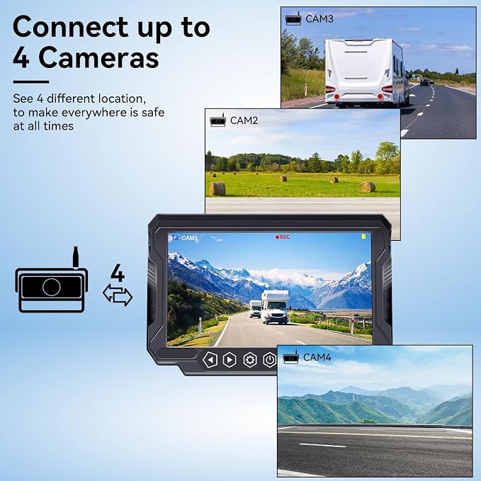 RV Backup Camera Wireless 7-inch - Image 8