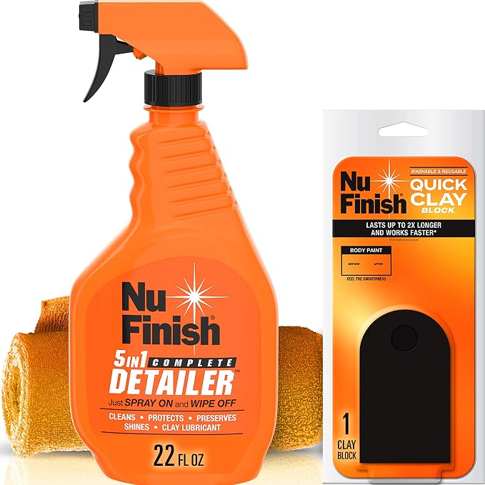 Nu Finish Quick Clay Car Kit by NuFinish