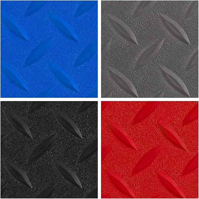 Boshen 5Ft x 17Ft Garage Floor Mat 2.5mm Thickened Rubber Flooring Roll 85sqft - Image 7