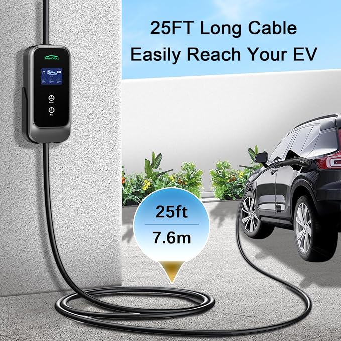 Level 2 EV Charger, 32A 240V Electric Car Charger - Image 6