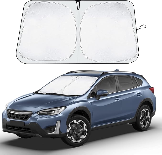 Econour Windshield Sun Shade for 2012-2017 Subaru Crosstrek/XV 2018-2023 Subaru by EcoNour