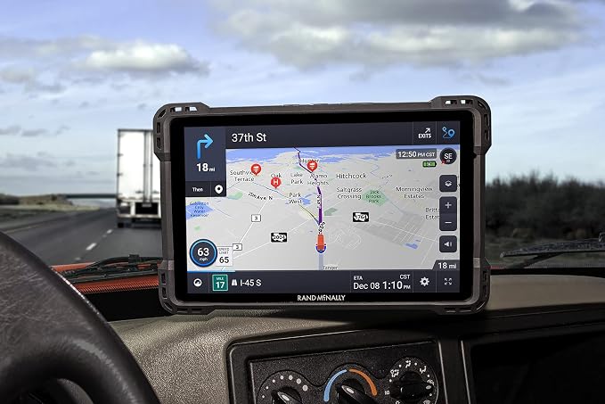 Rand McNally TND 1050 10-inch GPS Truck Navigator - Image 5