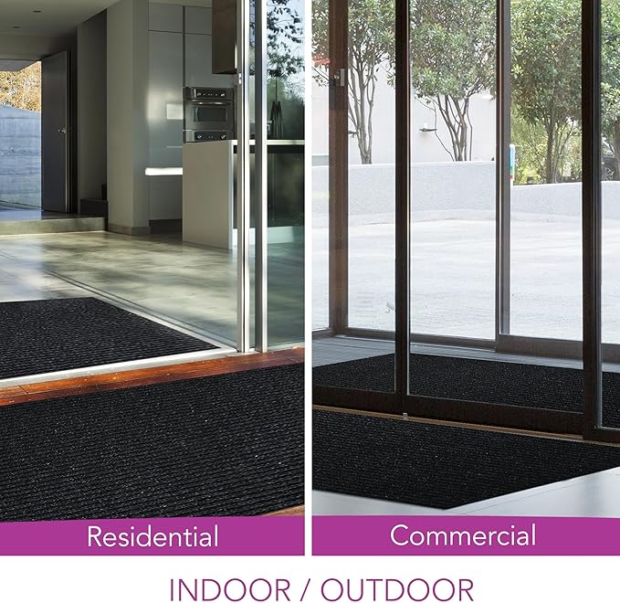 iCustomRug Spartan Weather Warrior Indoor/Outdoor Utility Ribbed Carpet Runner - Image 5