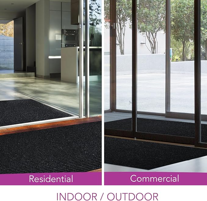 iCustomRug Spartan Weather Warrior Indoor/Outdoor Utility Ribbed Carpet Runner - Image 5