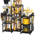 42" H Large Garden Tool Organizer, Holds Up to 86 Tools, Heavy Duty Yard Tool by POKIPO