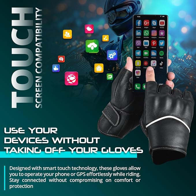 aasportx Motorcycle Gloves - Image 4