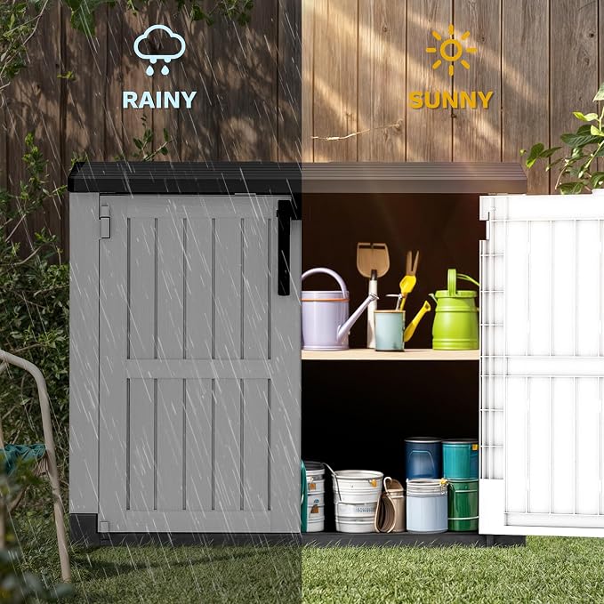 DWVO 36 cu ft Tool Storage Shed, Storage - Image 7