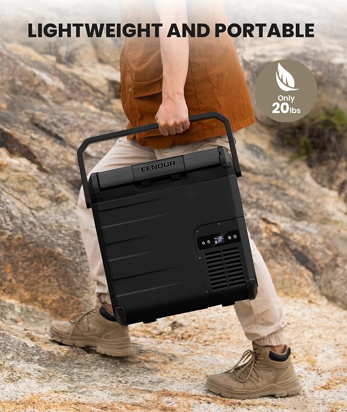 EENOUR D18 12 Volt Car Refrigerator, Portable Freezer 19Qt/18L, Compressor - Image 7