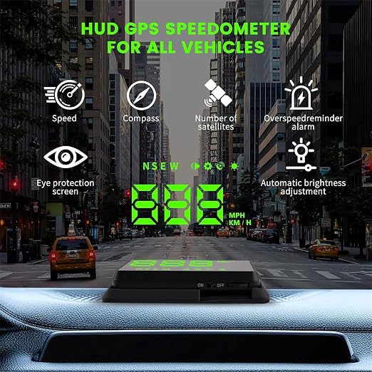 Heads up Display for Cars, Car HUD, Head up Display for Car, Car Speedometer - Image 8