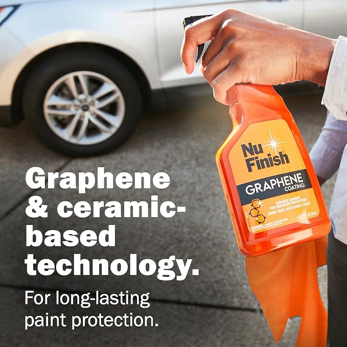 Nu Finish Water-Repellent Ceramic and Graphene Technology Vehicle Finishing Kit - Image 2