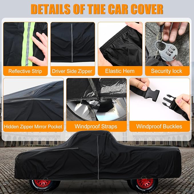Waterproof Car Cover Compatible - Image 2