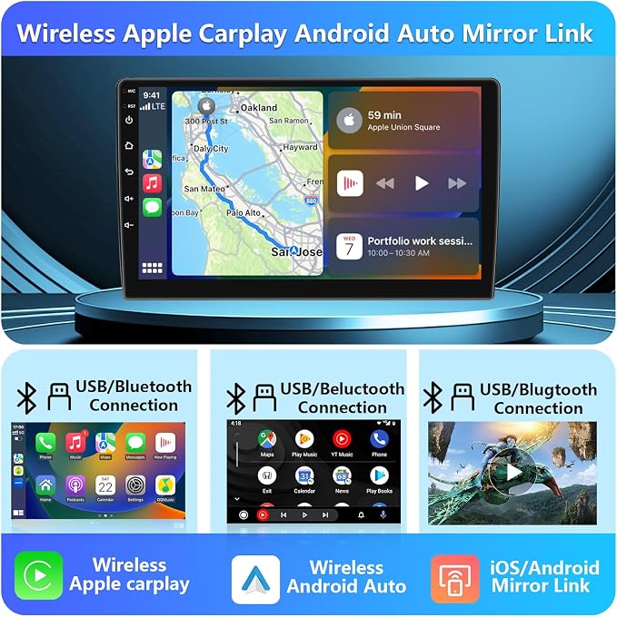 4G+64G Android 13 Car Radio for Honda Civic 2006-2011 - Image 3