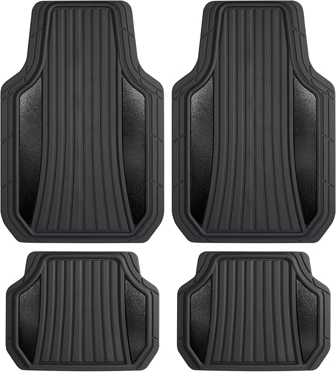 Motor Trend Rubber Car Floor Mats by MotorTrend