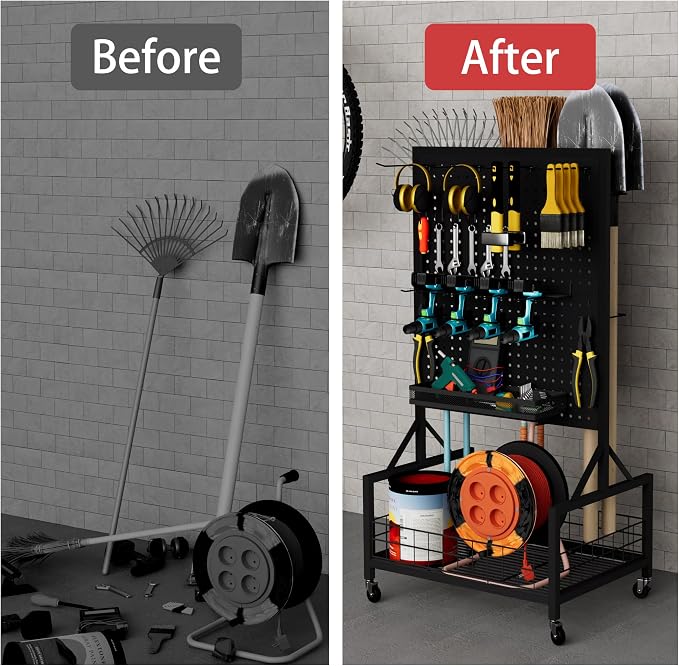 All-in-One Garage Storage Cart - Image 7