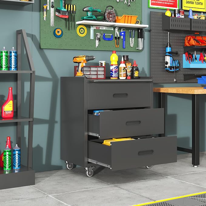 Metal Garage Storage Cabinet - Image 2