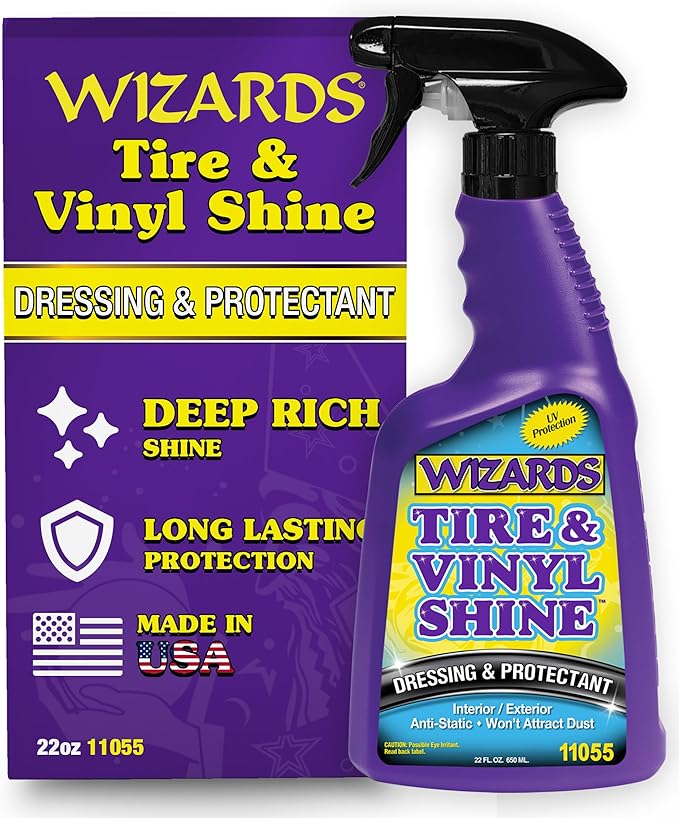 Wizards Tire and Wheel Vinyl Shine by Wizards