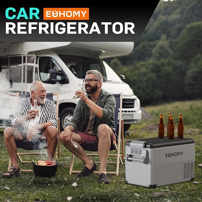 EUHOMY 12 Volt Refrigerator, 38QT Electric Cooler, 12V Fridge APP Control - Image 2