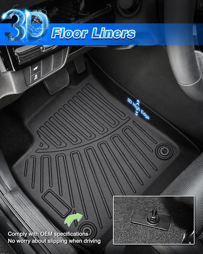 Cartist Floor Mats Custom Fit for Chevrolet/Chevy Trax 2024 2025 Accessories - Image 2