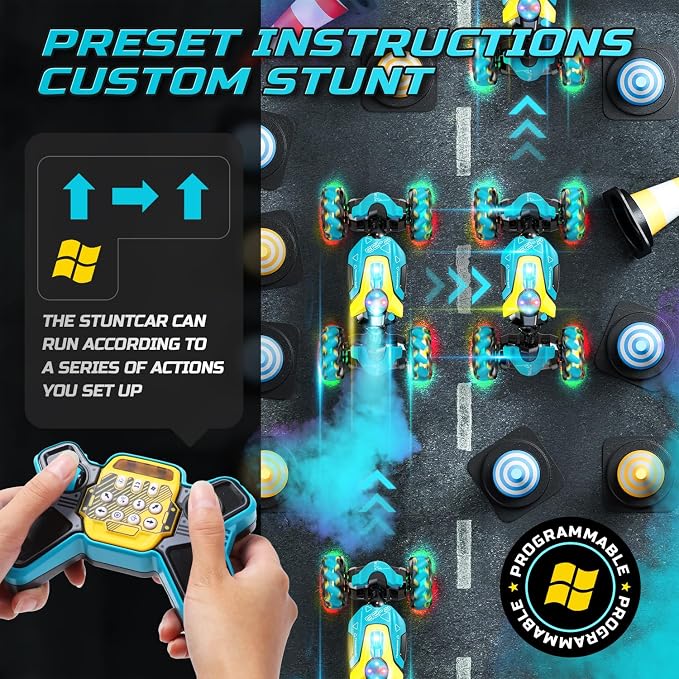 DEERC Gesture Sensing RC Stunt Car - Image 5