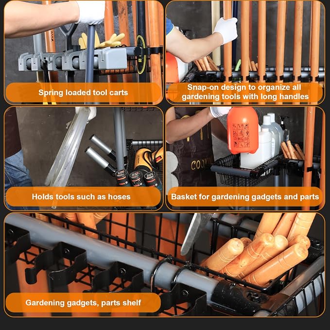 Ultimate Yard Tool Storage Rack - Image 4