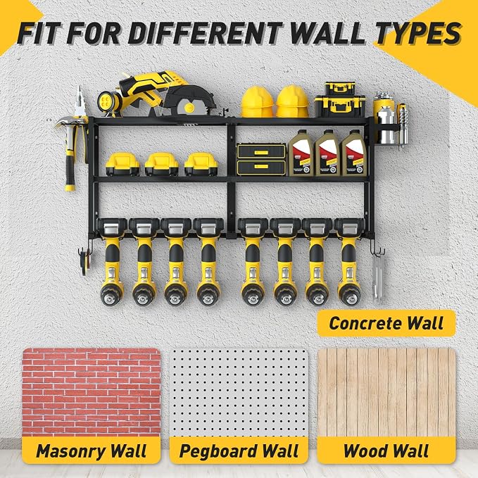 Large Power Tool Organizer Wall Mount - Image 6