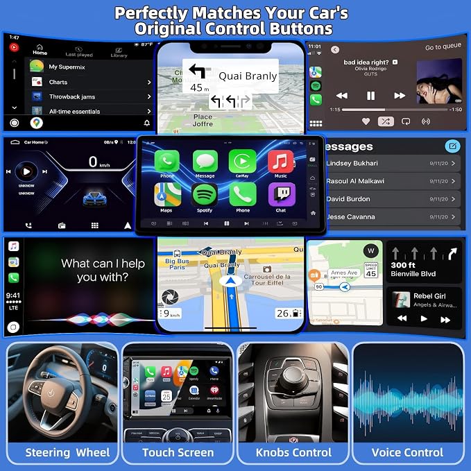 Wireless CarPlay Adapter for iPhone, Convert Wired to Wireless CarPlay Adapter - Image 8