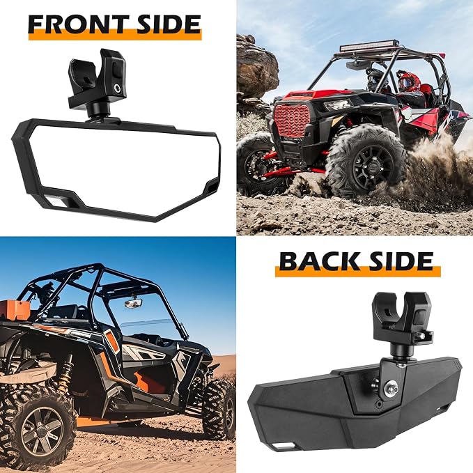 DREAMIZER UTV Rear View Mirror, 360°Adjustable Angle - Image 7