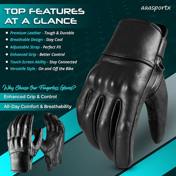 aasportx Motorcycle Gloves - Image 3