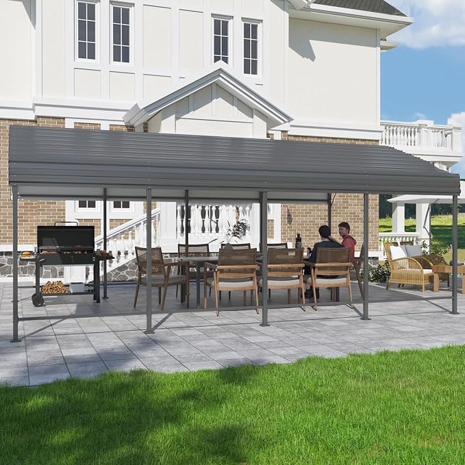 12x20 Metal Carport Carports - Image 7