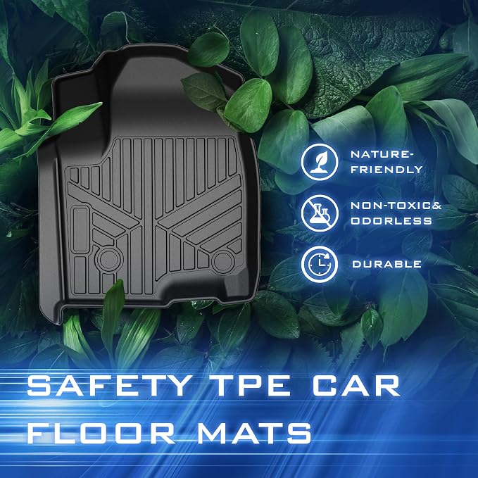 Floor Mats for 2019-2024 2025 Chevy Silverado 1500/GMC Sierra 1500 & 2020-2025 - Image 8
