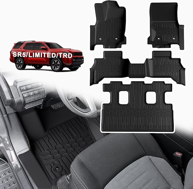 TripleAliners Floor Mats All Weather Liners Compatible by TripleAliners
