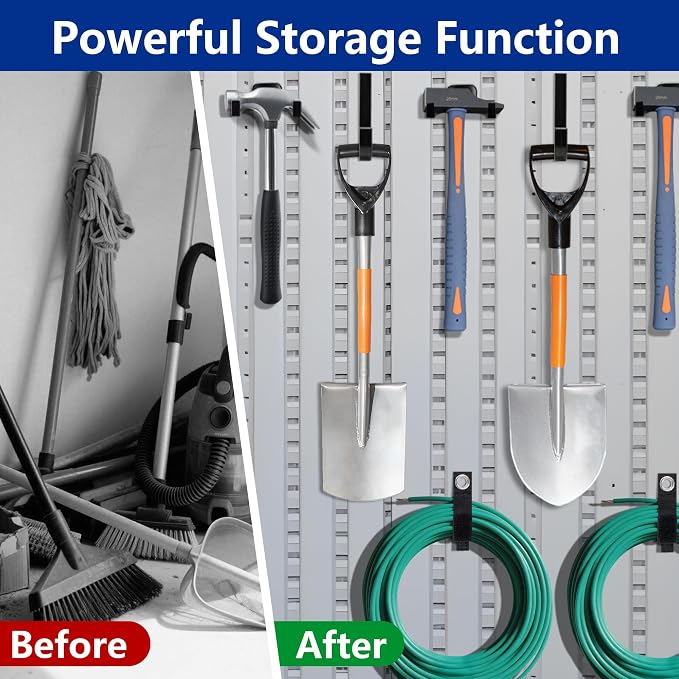 12 Pcs Storage Shed Tool Hooks - Image 4