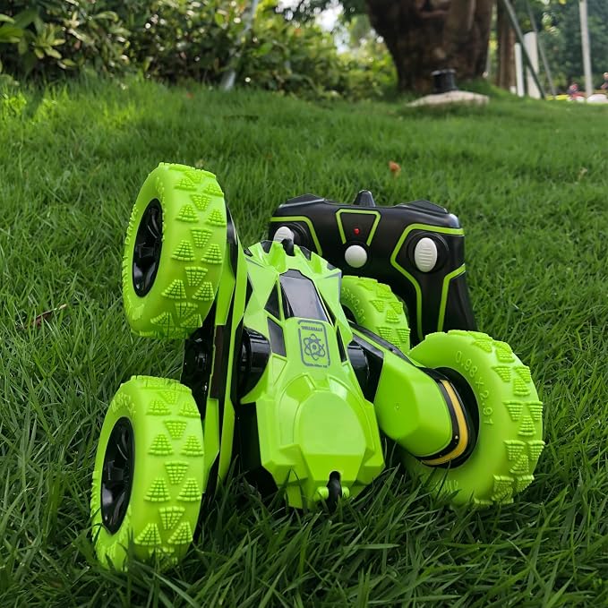 Threeking Double-Sided Driving Rc Stunt Car Toys Remote Control Cars 360-degree - Image 4