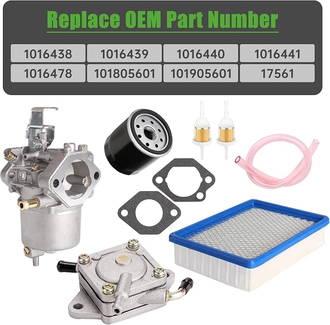 10L0L Golf Cart Carburetor Fuel Pump and Tune Up Kit - Image 6