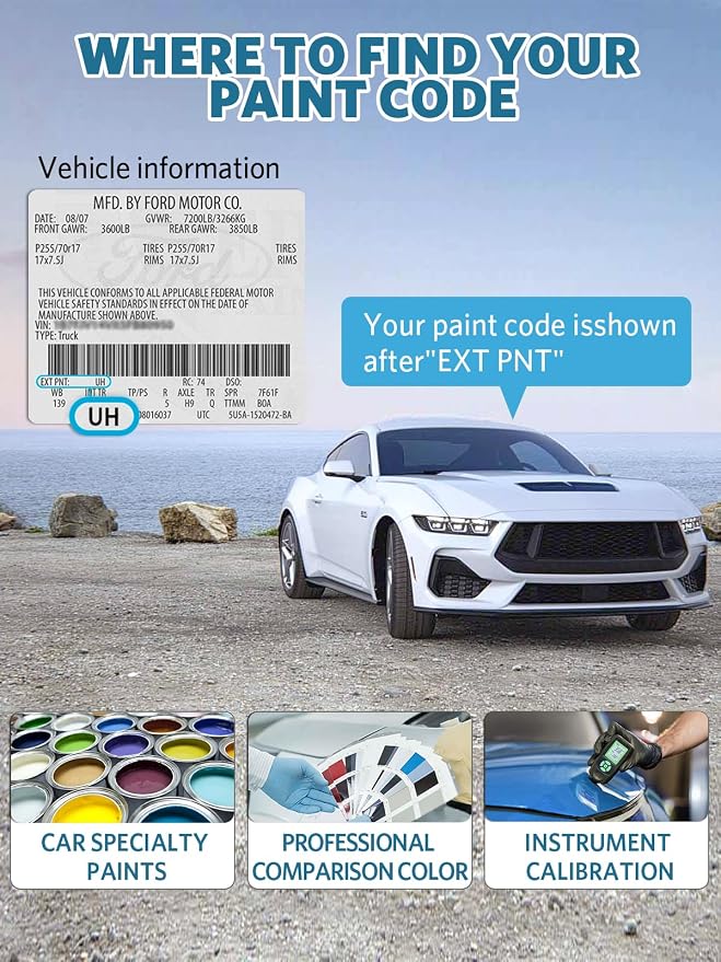 Rapid Red Touch Up Paint for Ford, Car Paint Scratch Repair Remover Pen Color - Image 7