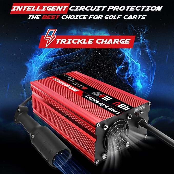 Magula 48 Volt 15 Amp Golf Cart Battery Charger - Image 3