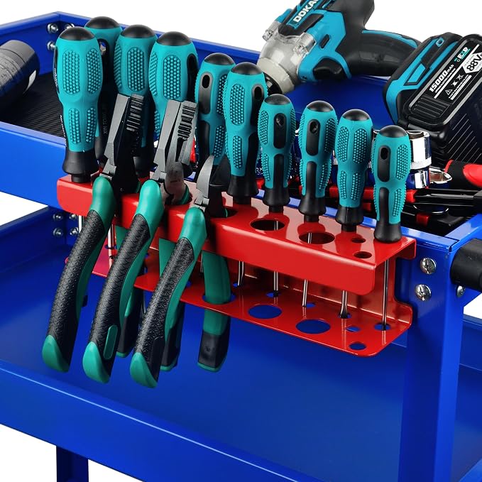 ULIBERMAGNET Magnetic Screwdriver Holder, Heavy Duty Pliers Metal Organizer Rack by ULIBERMAGNET