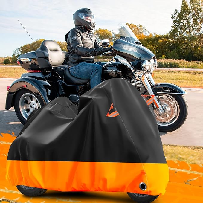 Trike Motorcycle Cover, Outdoor Waterproof Vehicle Cover - Image 7