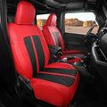 for Jeep Wrangler Seat Covers 4Door JL 2018 2019 2020 2021 2022 2023 2024 2025 by RIDEPOSH