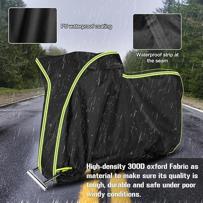 Waterproof Motorcycle Cover for Honda Grom MSX125/Navi/Monkey/2022 Benelli - Image 3