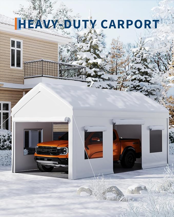 10 x 20FT Heavy Duty Carport - Image 5