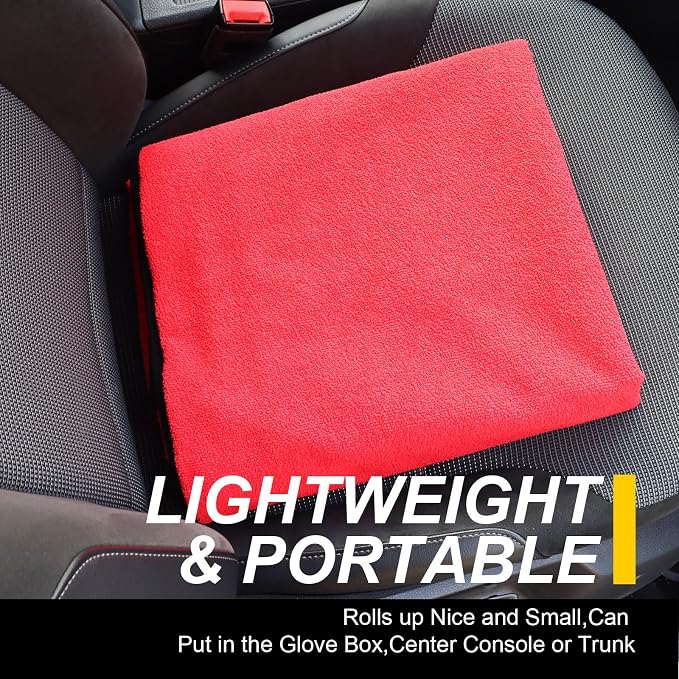 Back Seat Cover for Car Trucks Van SUV, Waterproof Rear Bench Towel Seat Covers - Image 8
