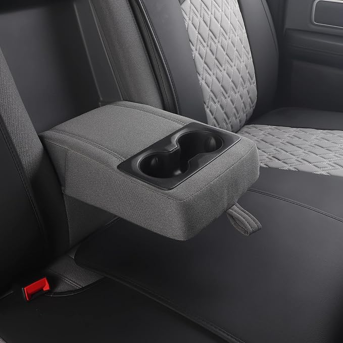 JOJOBAY Car Seat Covers for Dodge Ram, Fit Ram 2009-2025 1500/2500/3500 Pick-up - Image 2