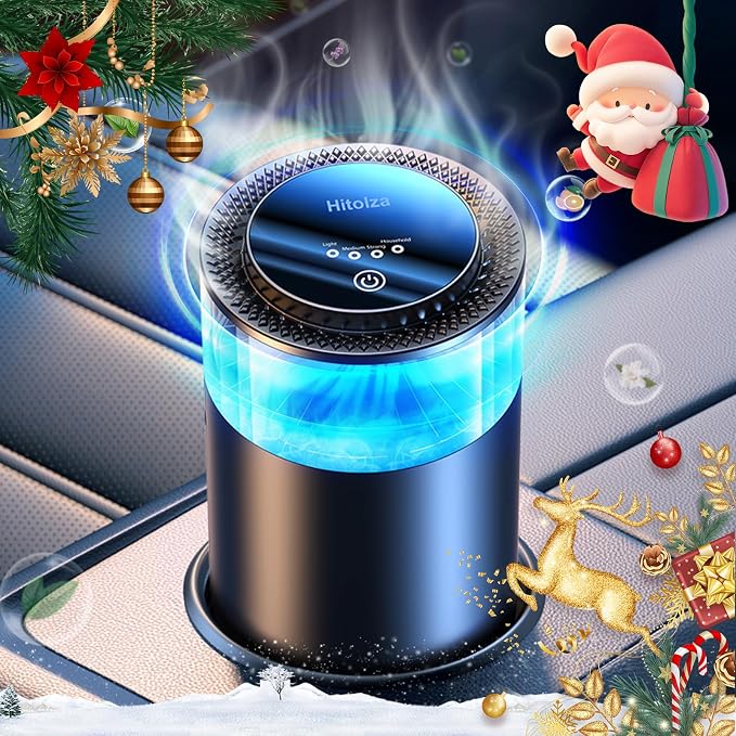 Smart Car Air Fresheners, Ambient Light & Mist, Auto On/Off, Adjustable by hitolza